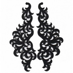 Appliczioni in pizzo vari colori