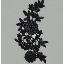 Appliczioni in pizzo nero
