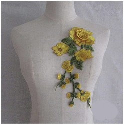 Appliczioni in pizzo a grappolo