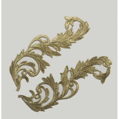 Applicazioni in pizzo floreale