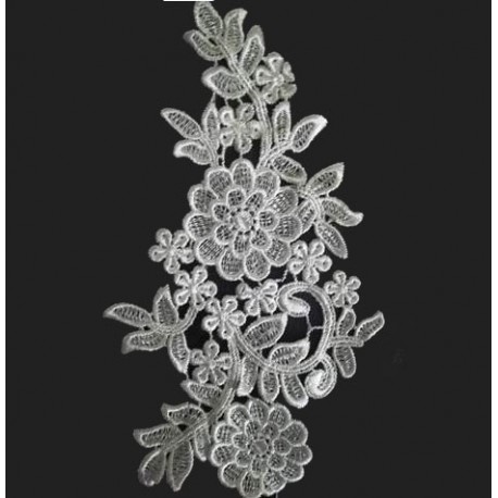 Applicazioni in pizzo floreale